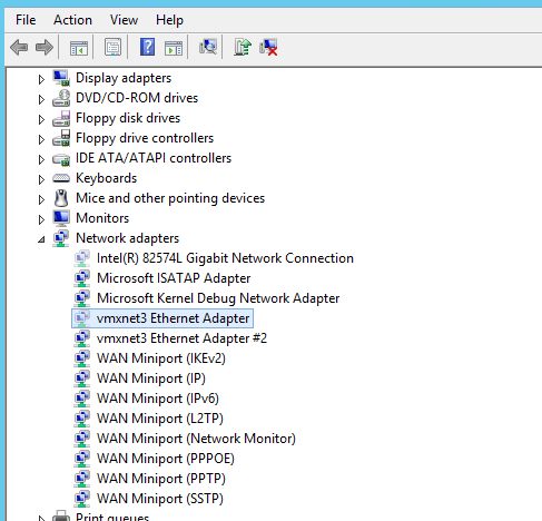 vmware isatap device disappearing and reappearing